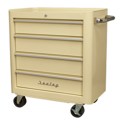 Premier™ Retro Style Rollcab 4 Drawer