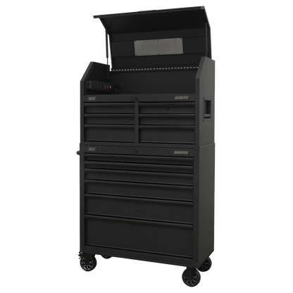 Superline PRO® Tool Chest Combination with Power Bar 12 Drawer