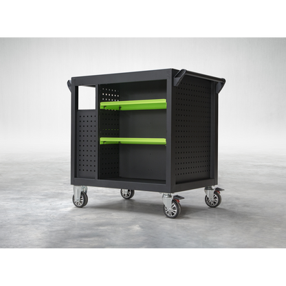 Premier™ Mobile Workstation with 7 Drawers & Cupboard 920mm