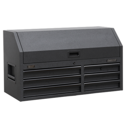 Superline PRO® Black Edition Topchest with 6 Soft Close Drawers & Power Strip 1030mm