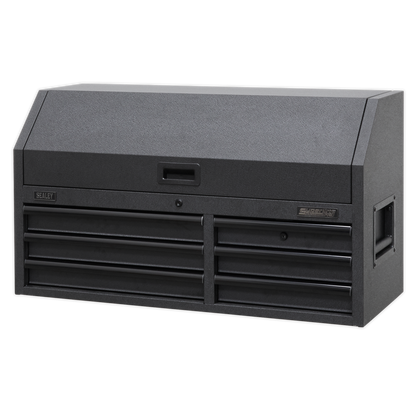 Superline PRO® Black Edition Topchest with 6 Soft Close Drawers & Power Strip 1030mm