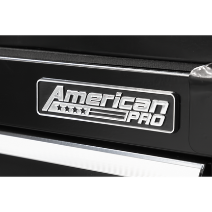 American PRO® Rollcab 6 Drawer - Black