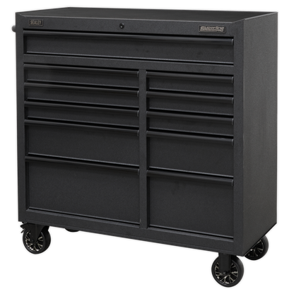 Superline PRO® Black Edition Rollcab with 11 Soft Close Drawers 1040mm