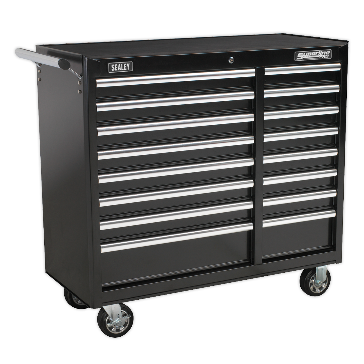 Superline PRO® Heavy-Duty Rollcab 16 Drawer