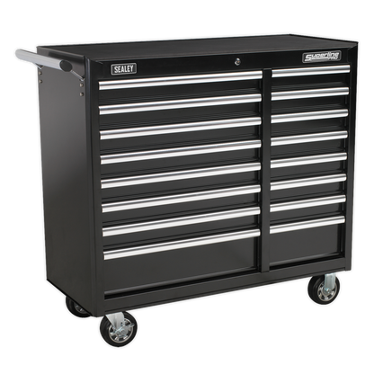 Superline PRO® Heavy-Duty Rollcab 16 Drawer