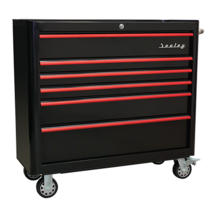 Premier™ Retro Style Wide Topchest & Rollcab Combination 10 Drawer