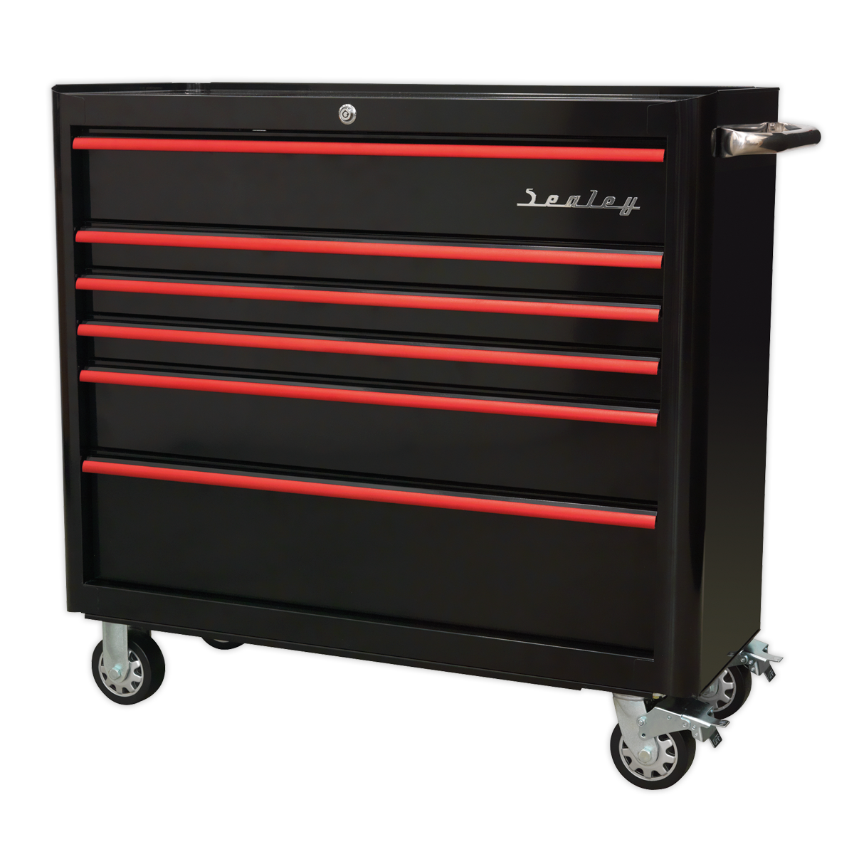 Premier™ Retro Style Wide Rollcab 6 Drawer