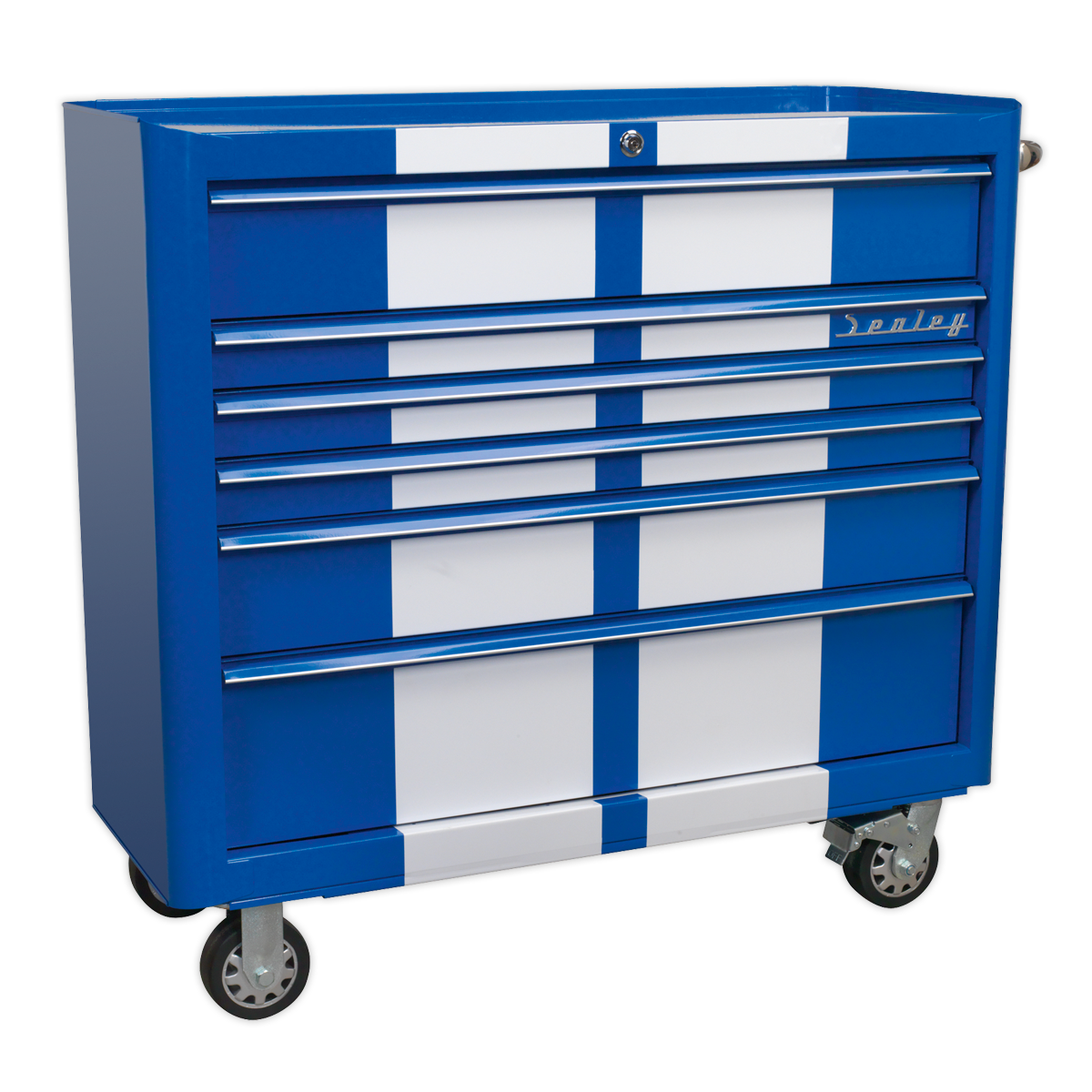 Premier™ Retro Style Wide Rollcab 6 Drawer