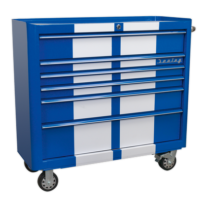 Premier™ Retro Style Wide Rollcab 6 Drawer