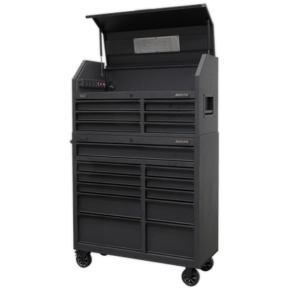 Superline PRO® Tool Chest Combination with 17 Soft Close Drawers & Power Strip