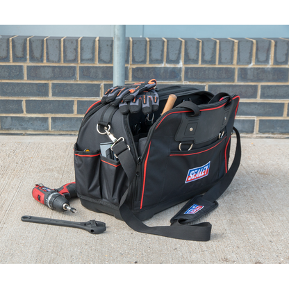 Heavy-Duty Tool Storage Bag with 24 Pockets 500mm