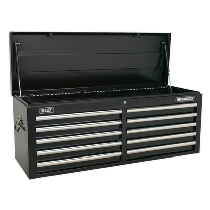 Superline PRO® Tool Chest Combination 23 Drawer with 446pc Tool Kit - Black