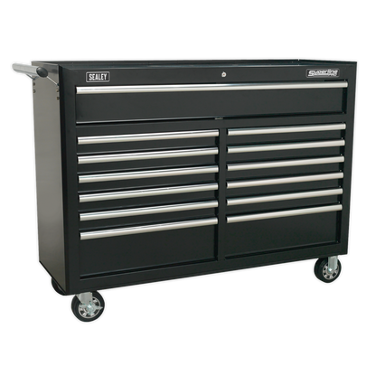Superline PRO® Tool Chest Combination 23 Drawer with 446pc Tool Kit - Black