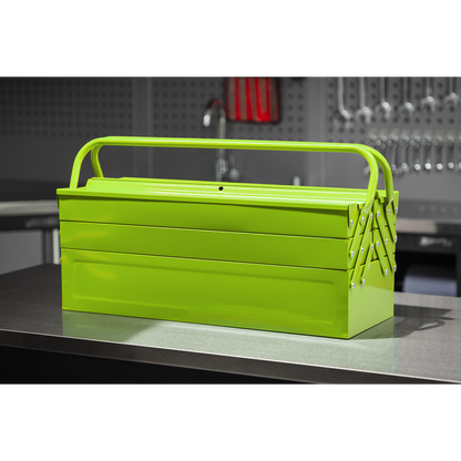 4 Tray Cantilever Toolbox 530mm - Green