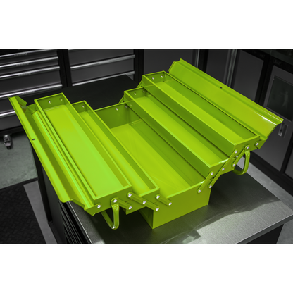 4 Tray Cantilever Toolbox 530mm - Green
