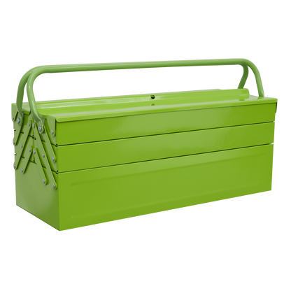 4 Tray Cantilever Toolbox 530mm - Green