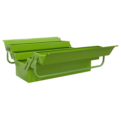 4 Tray Cantilever Toolbox 530mm - Green