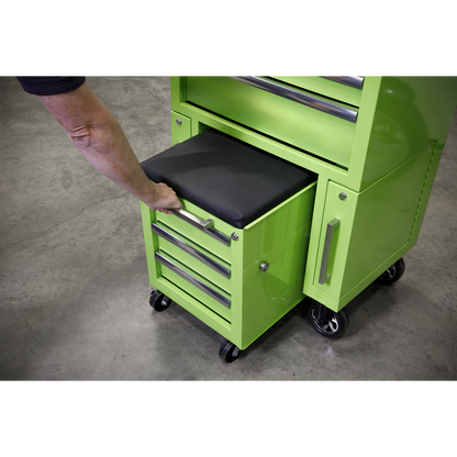 Superline PRO® Rollcab 3 Drawer with Utility Seat