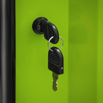 Superline PRO® Black Edition Side Locker with Castors 1864mm