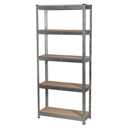Racking Unit with 5 Shelves 150kg Capacity Per Level