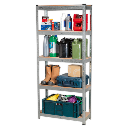 Racking Unit with 5 Shelves 150kg Capacity Per Level
