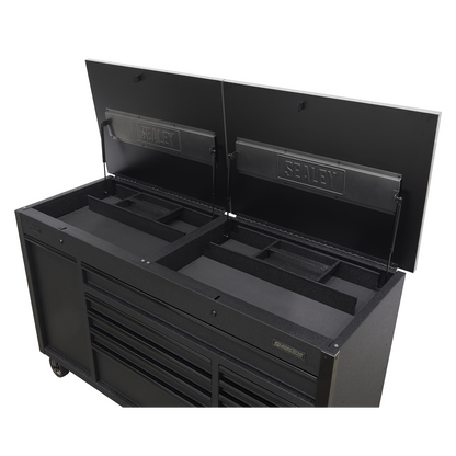 Superline PRO® Mobile Tool Cabinet with Power Tool Charging Drawer 1600mm