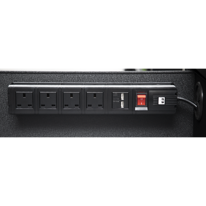 Superline PRO® Mobile Tool Cabinet with Power Tool Charging Drawer 1600mm