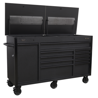 Superline PRO® Mobile Tool Cabinet with Power Tool Charging Drawer 1600mm