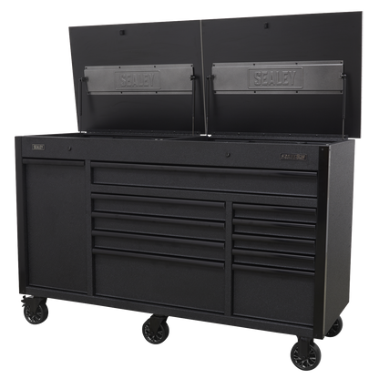 Superline PRO® Mobile Tool Cabinet with Power Tool Charging Drawer 1600mm