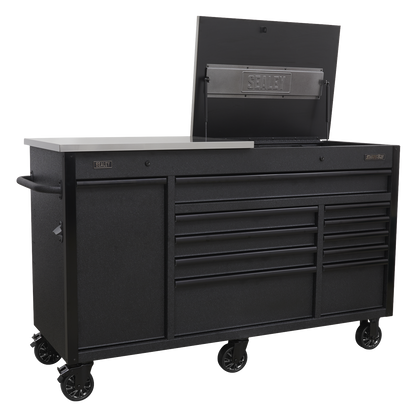 Superline PRO® Mobile Tool Cabinet with Power Tool Charging Drawer 1600mm