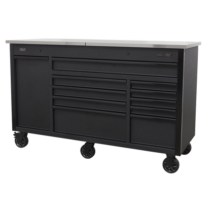 Superline PRO® Mobile Tool Cabinet with Power Tool Charging Drawer 1600mm