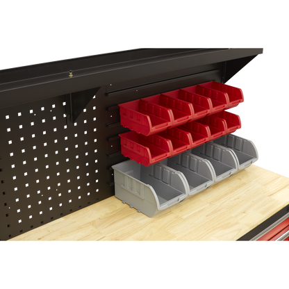 Superline PRO® Mobile Workstation with Backboard 10 Drawer