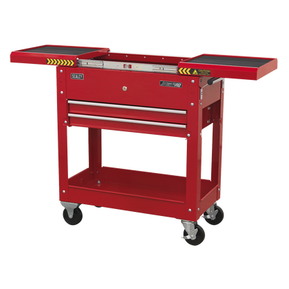 American PRO® Mobile Tool & Parts Trolley - Red