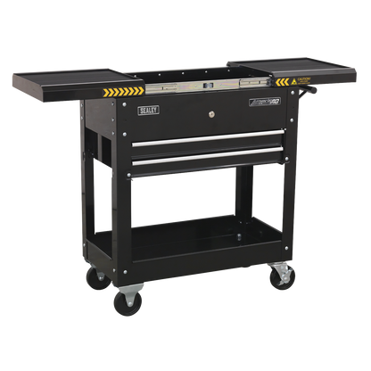 American PRO® Mobile Tool & Parts Trolley - Black