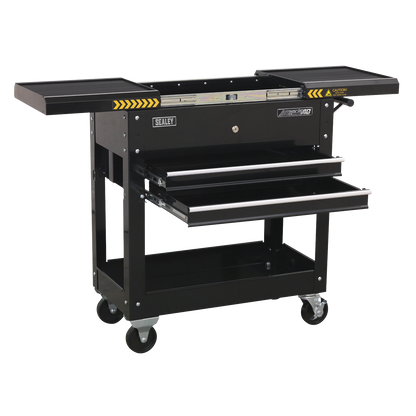 American PRO® Mobile Tool & Parts Trolley - Black