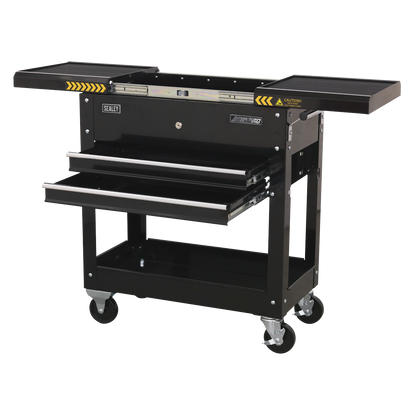 American PRO® Mobile Tool & Parts Trolley - Black