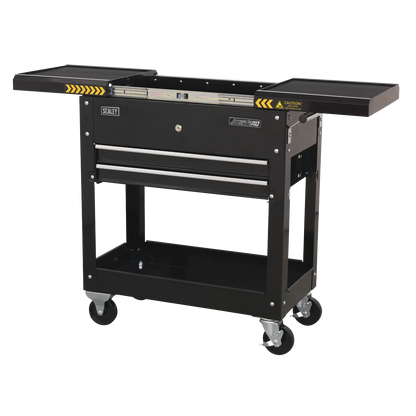 American PRO® Mobile Tool & Parts Trolley - Black