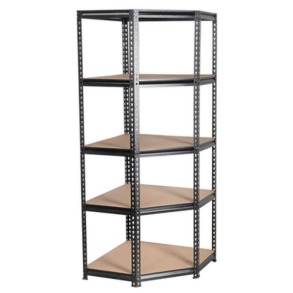 5-Level Corner Racking Unit 150kg Capacity Per Level