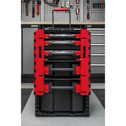Professional Mobile Toolbox with 5 Removable Storage Cases