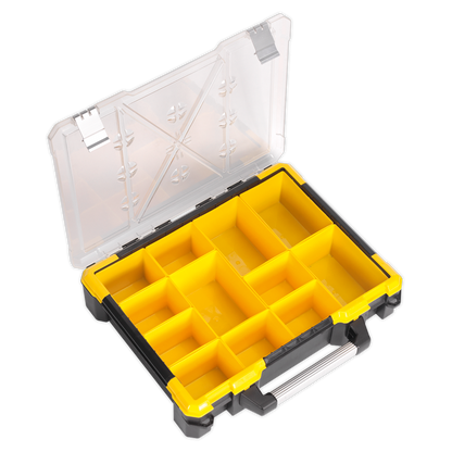 Parts Storage Case with 12 Removable Compartments 490mm