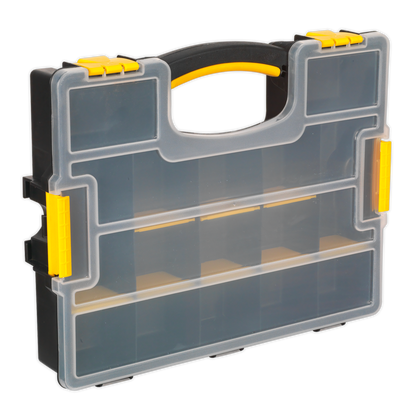 Stackable Parts Storage Case with Removable Compartments