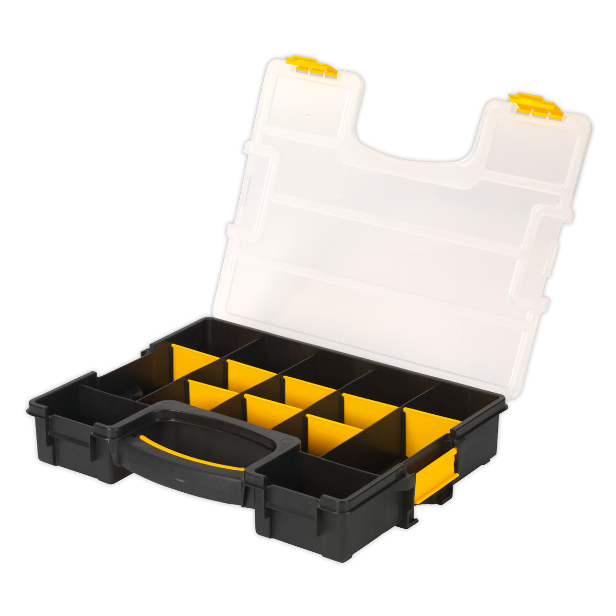 Stackable Parts Storage Case with Removable Compartments