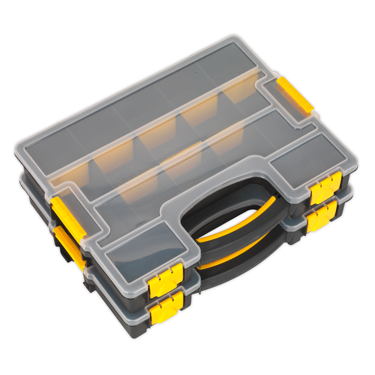 Stackable Parts Storage Case with Removable Compartments