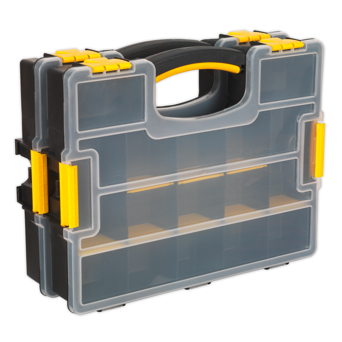 Stackable Parts Storage Case with Removable Compartments