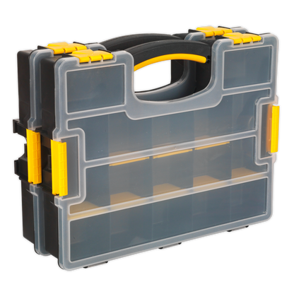 Stackable Parts Storage Case with Removable Compartments