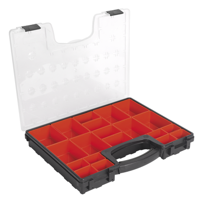 Parts Storage Case with 20 Removable Compartments