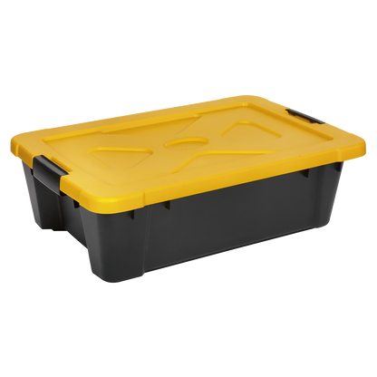 Composite Stackable Storage Box with Lid 27L