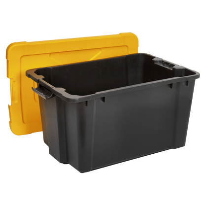 Composite Stackable Storage Box with Lid 54L
