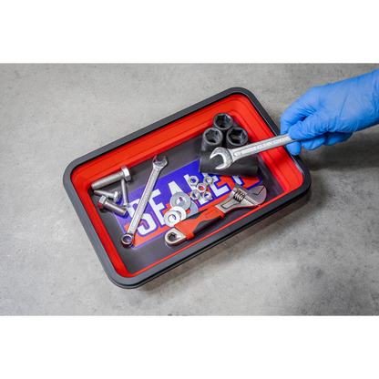 Collapsible Magnetic Parts Tray - Set of 3