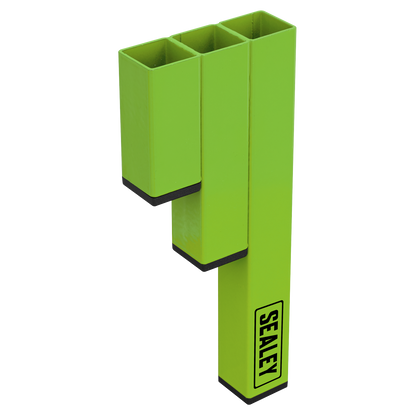 Magnetic Cable Tie Holder - Hi-Vis Green